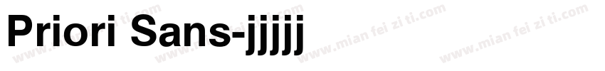 Priori Sans字体转换